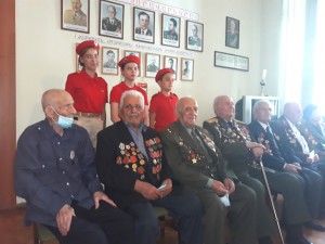 Юнармейцы в Совете ветеранов